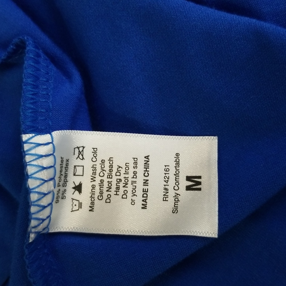 Blue Lula Roe Dani Dress - Picture 7 of 7